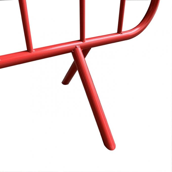 حواجز التحكم في الحشود الحواجز الفولاذ Pvc حفلات موسيقية كبيرة مدخل أبواب إدارة الأمن 3