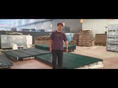 السياج الأخضر المانع للتسلق ذو الانحناءات الأربعة جميل حقًا