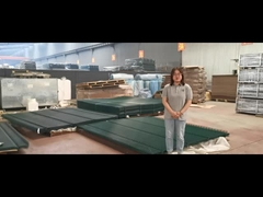 السياج الخضراء المغطاة مسحوق مضاد التسلق هو ناعم جدا