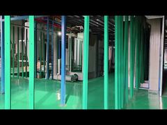 خضراء 80*80ملم البريد تم شحنه إلى الولايات المتحدة