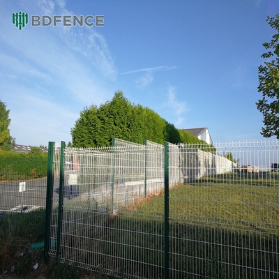 عالية الجودة مسحوق مغلفة الحديقة الحديدية الحديدية الشبكة 3D الشبكة السور لوحة رخيصة السعر المستدام
