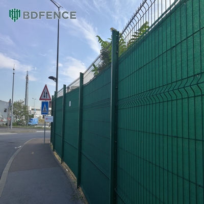 المعدنية السائبة 3d الحائط الحديدية الشبكة السلكية اللوحة بسهولة تجميع Pvc مغلفة الأسود الأخضر الفولاذ الحديد الحديقة المسالك