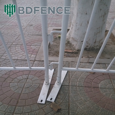 حواجز محيطية مؤقتة ثلاثية الأبعاد / حواجز الحشود 2.4 × 2.95m
