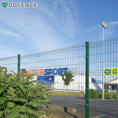 درابزين منحني ثلاثي الأبعاد - سياج معدني تجميع بدون أدوات للشرفة والدرج