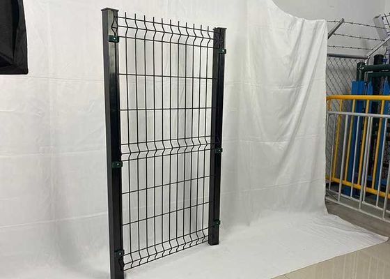3d لوحة السياج الحديدية شبكة الأسلاك المطاطية ألواح السياج الصلبة شبكة السياج