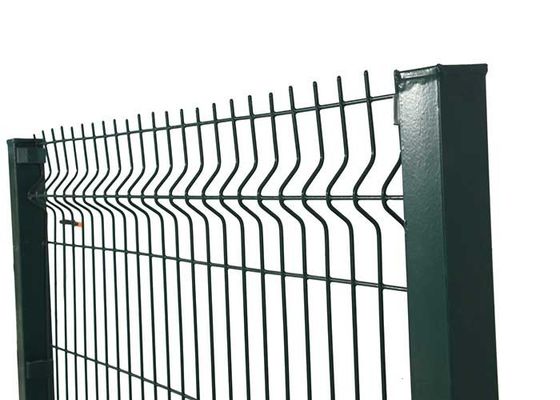Pvc مستدامة مغلفة 3d منحنية لحام الشبكة السلكية الحديدية