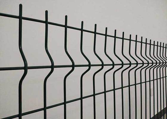 المخصصة عالية الجودة المنزل في الهواء الطلق 3D المعدن المنحني الحديقة حديقة الأسلاك المقاومة للسياج