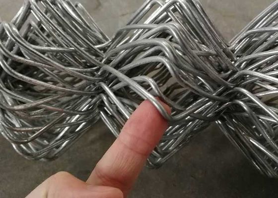 1 بوصة الغلفانية سلسلة وصلة السياج قناع شبكة مزرعة
