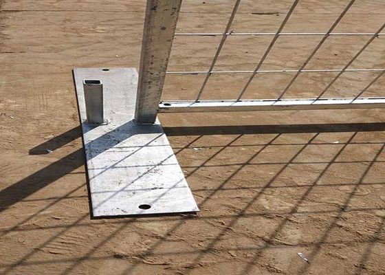 بيع ساخن 6x10 حدث البناء كندا ألواح السياج المؤقتة باللون البرتقالي