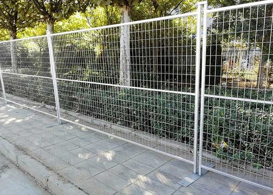 بيع ساخن 6x10 حدث البناء كندا ألواح السياج المؤقتة باللون البرتقالي