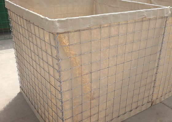 الأشعة فوق البنفسجية حماية 75mmx75mm شبكة Hesco السياج
