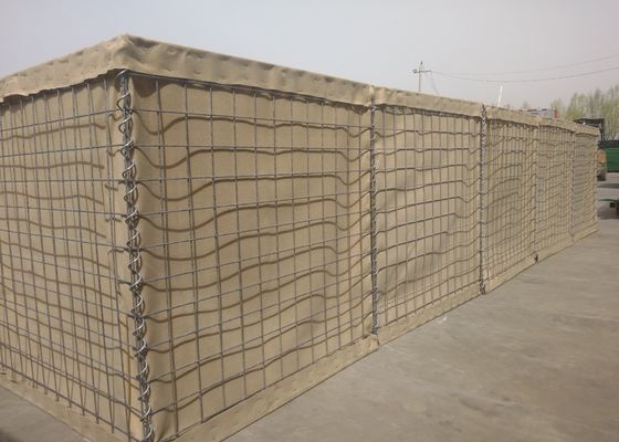 الأشعة فوق البنفسجية حماية 75mmx75mm شبكة Hesco السياج