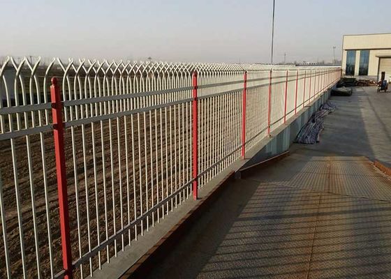 سهلة تجميع أنبوب الصلب Q195 أو Q235 السياج المواد لحماية المزرعة الحديقة المنزل