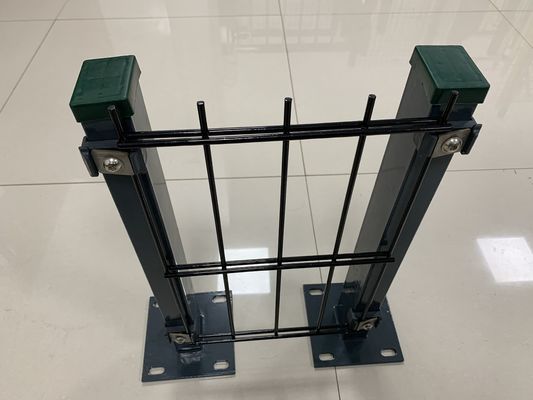 868 1500mm ارتفاع Hdg سياج شبكة سلكية مزدوجة