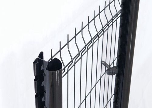 بولي كلوريد الفينيل في الهواء الطلق المغلفة 1030 مم ارتفاع 3D شبكة سلكية سياج