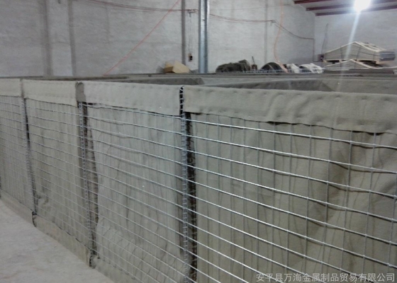 مقاومة للانفجار Mil 1b Hesco Barrier Blast Wall Container