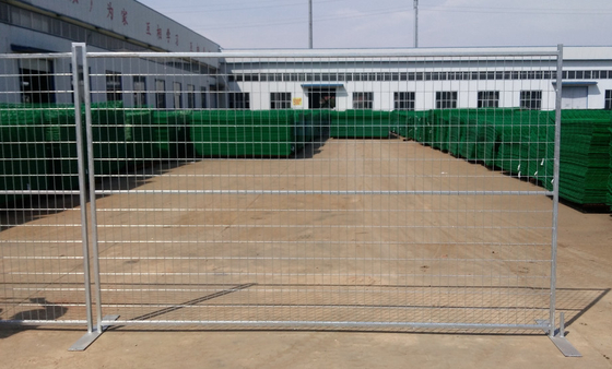 12ft X 6ft Temp Construction Fence السلامة العامة إطار متحرك مربع كندا قياسي