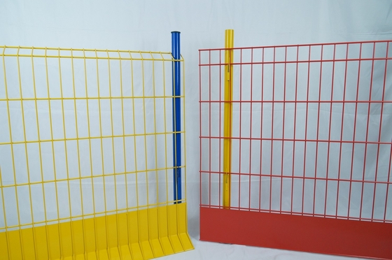 طلاء PVC 2.2m حاجز حماية الحافة المؤقتة خفيفة الوزن